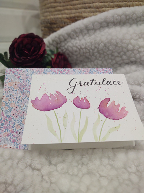 Rozkvetlé přání gratulace — foto 1