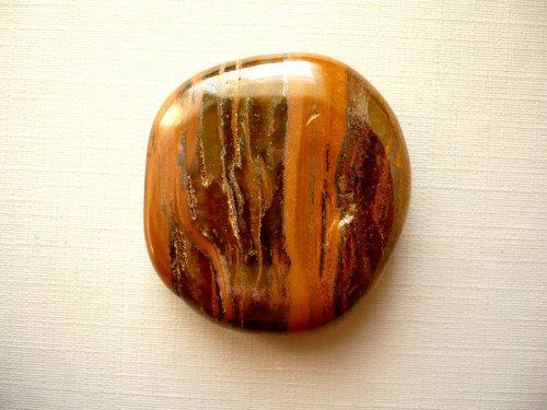 Placka - tygří kůže 36 mm, č.272f