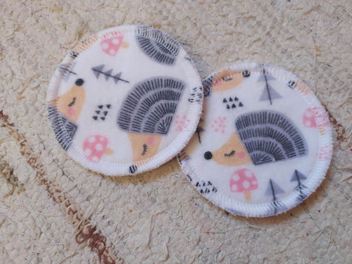 Prsní vložky flanel 10 cm