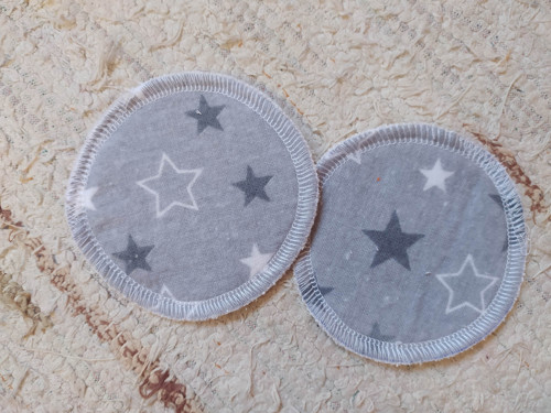 Prsní vložky flanel 10 cm