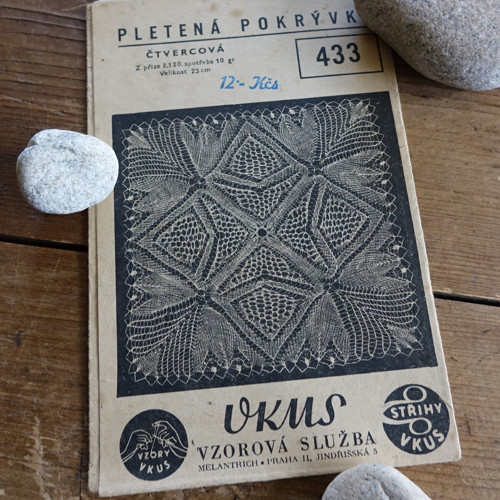 VKUS 433 ... pletená pokrývka
