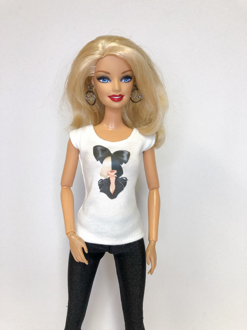 Tričko s obrázkem pro barbie — foto 1