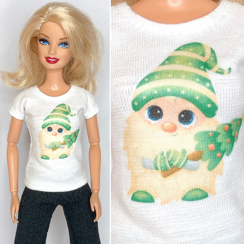 Tričko s obrázkem pro barbie — foto 1
