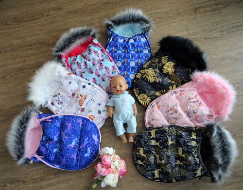 Fusak pro Baby Born / Annabell 43 cm - 100 vzorů