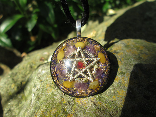 Org. šperk ,, Pentagram ochrany " — foto 1