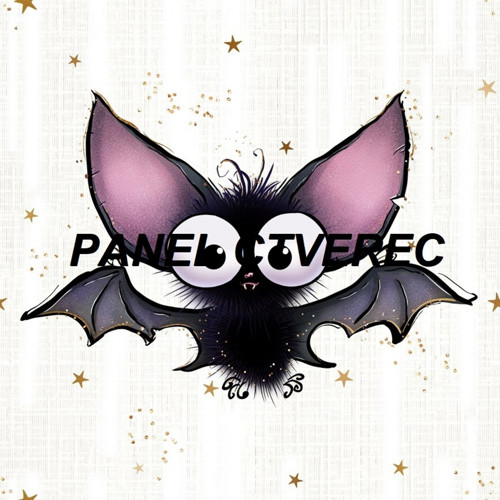 Bavlněný panel netopýr 15x15 cm — foto 1