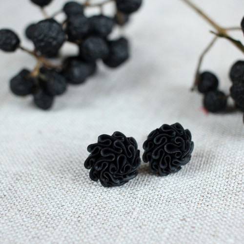 Náušnice Black — foto 1
