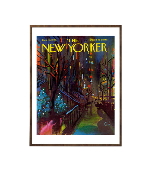 Plakát THE NEW YORKER Dec.18 1965