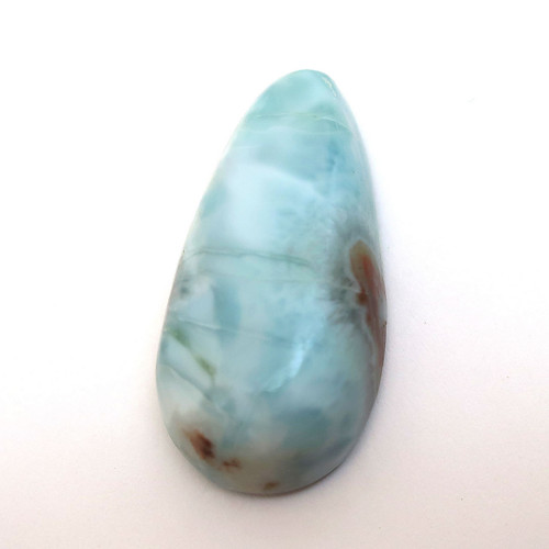 Kabošon larimar kapka 30mm