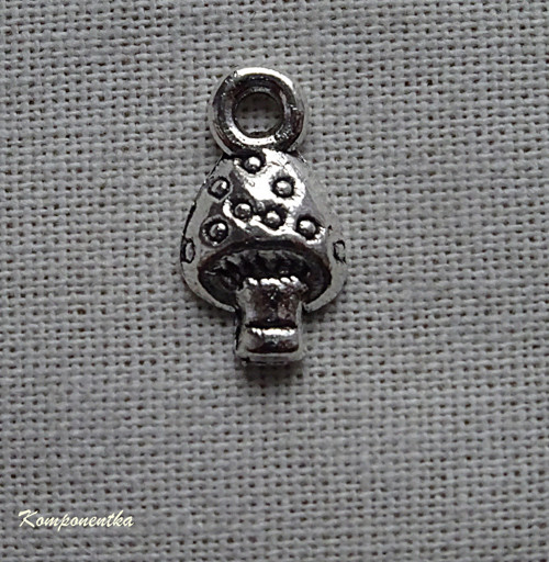 Přívěšek houba 13x7mm 2kusy