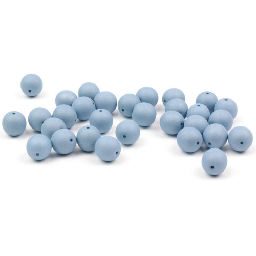 Skleň. korálky Estrela NEON 8 mm Aqua Haze10 ks