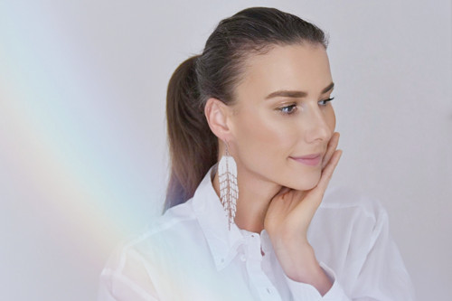 Náušnice White