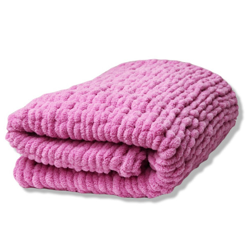 Dětská puffy deka růžová