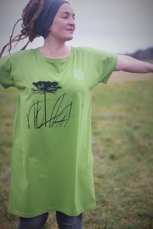 Svítící oversized šaty .......... L - XXL — foto 1