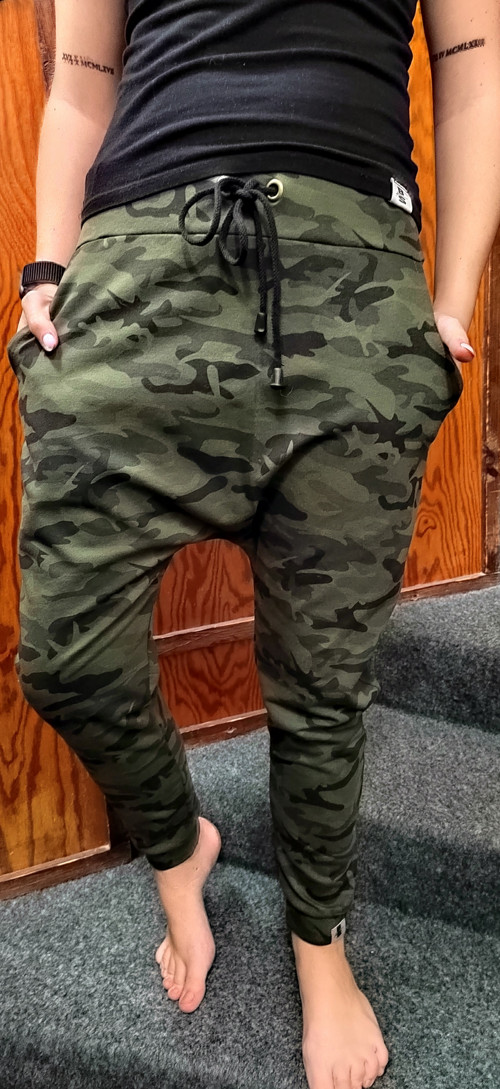 Dámské baggy Maskáčové