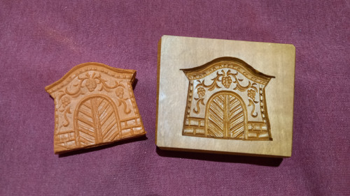 Dřevěná forma vinný sklipek 6x5cm