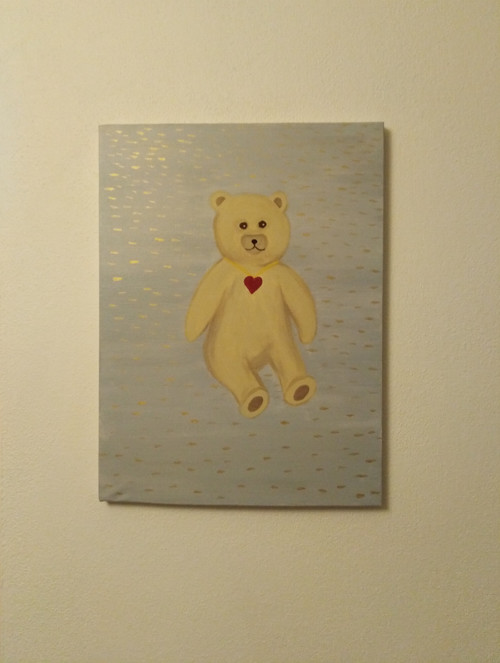Medvěd z lásky obraz 40x30