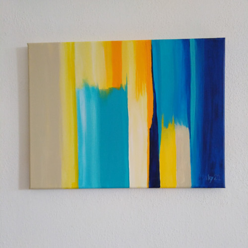 Obraz Barevné moře 30 x 40