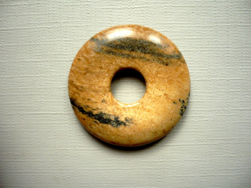 Donut 30 mm - jaspis obrázkový, č.15f — foto 1