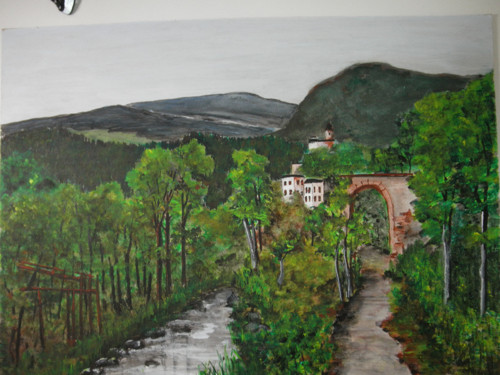 Cesta do údolí
