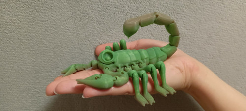Flexi Štír - 17 cm - 3D tisk — foto 1