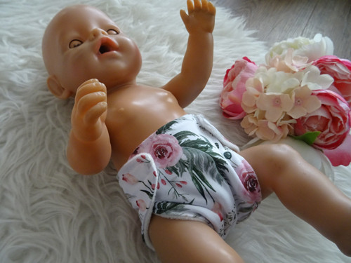 Kalhotky pro panenku Baby born 43 cm - růže