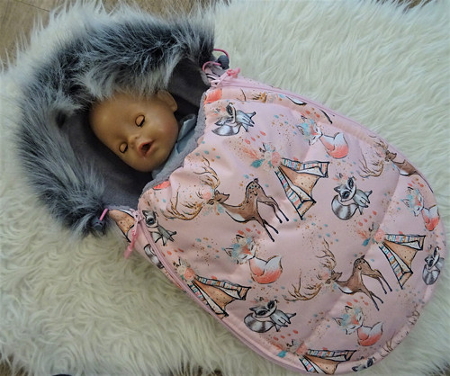 Fusak pro panenky Babyborn /Annabell- Indiana girl