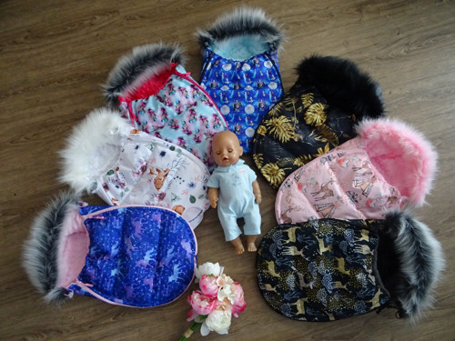 Fusak pro panenky Babyborn /Annabell- mnoho vzorů
