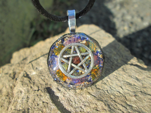 Org. šperk ,, Pentagram ochrany " — foto 1