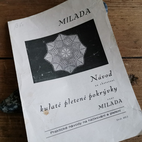 VKUS ... Milada ... pletená pokrývka — foto 1