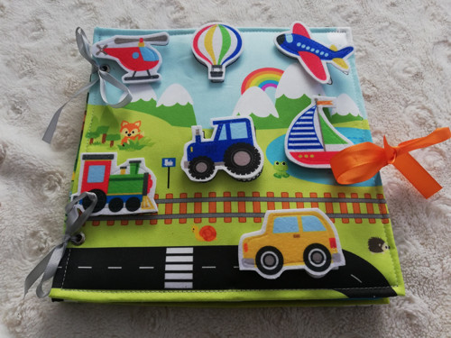 Quiet book pro chlapečka