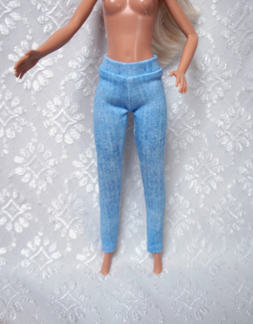 Legíny - jeans — foto 1