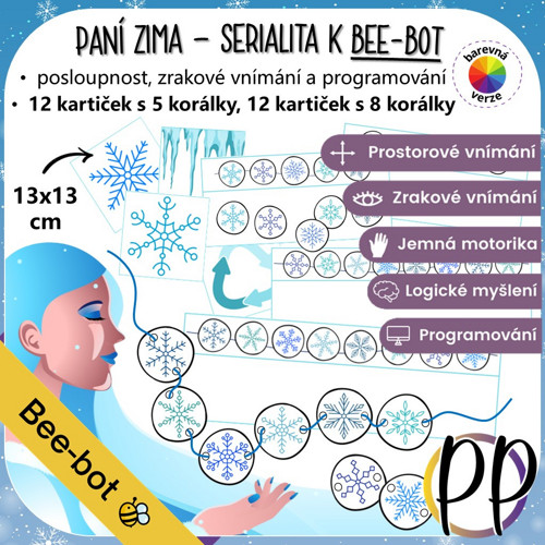 Paní Zima - serialita k Bee-bot (PDF)