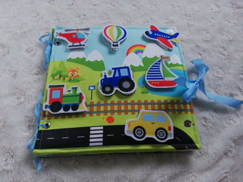 Quiet book pro chlapečka