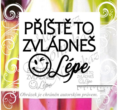 Příště to zvládneš lépe smajlík 1127. Razítko.