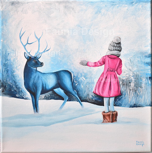 Tajemná setkání - 30x30cm