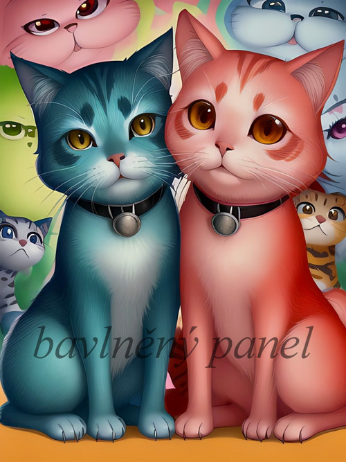 Bavlněný panel MZ 609