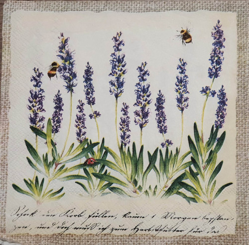 Ubrousek 33x33cm LEVANDULE