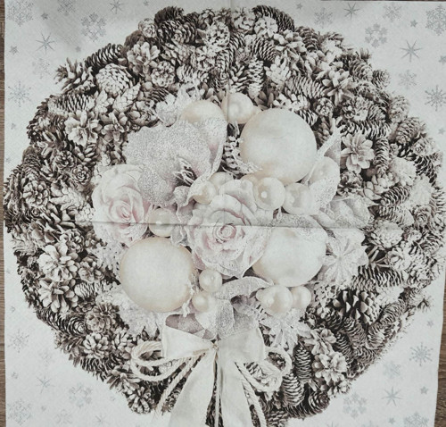 Ubrousek 33x33cm VÁNOČNÍ