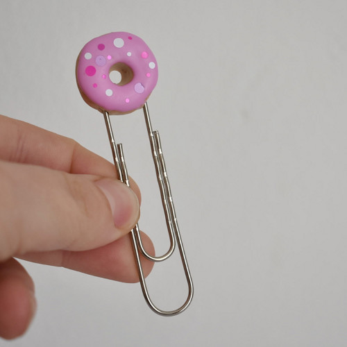 Záložka do knížky donut