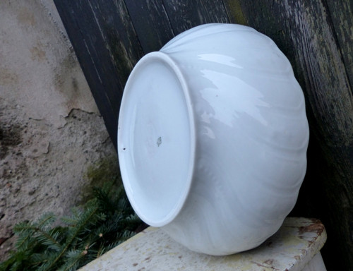 Ve vlnkách...porcelánová silnostěnná mísa