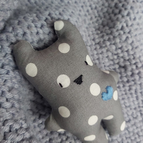 Tiny Bubu Bear Dots Blue