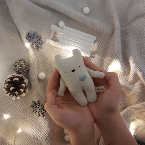 Tiny Bubu Bear Blue Heart — foto 1