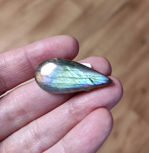 Labradorit, ID 2737, 33x15 mm