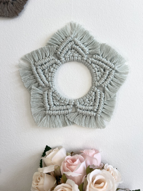 Macrame mandala XS (18cm)