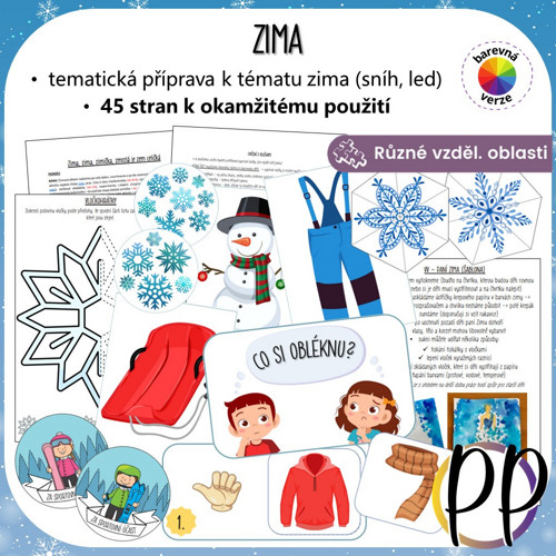Zima - tematická příprava (PDF)