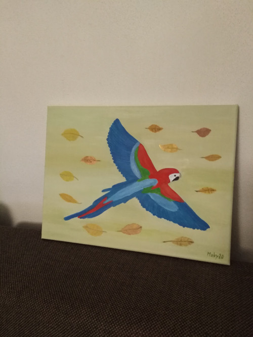 Originální obraz Volný let 40x30 cm