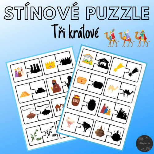 Tři králové, puzzle — foto 1