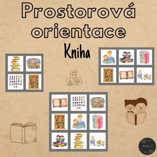Kniha, prostorová orientace — foto 1