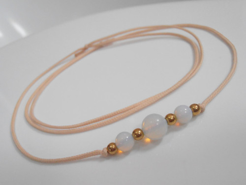 Náhrdelník *Opalit/Nerezová ocel* (Unisex)